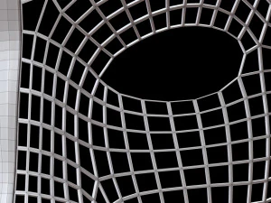 Mask Half Wired 3D Model