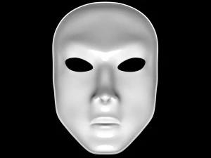 Mask Male 3D Model