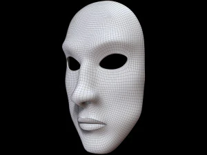 Mask Male 3D Model