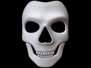 Skull Mask 3D 模型