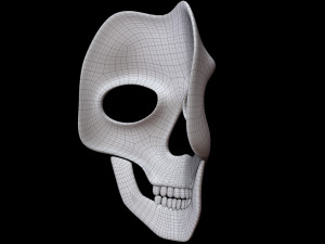 Skull Mask 3D 模型