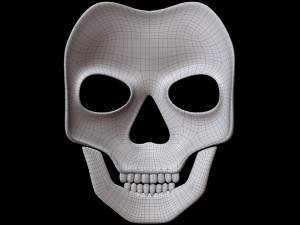 Skull Mask 3D 模型