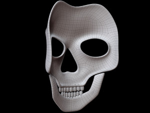 Skull Mask 3D 模型