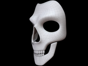 Skull Mask 3D 模型