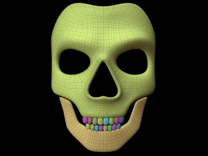 Skull Mask 3D 模型