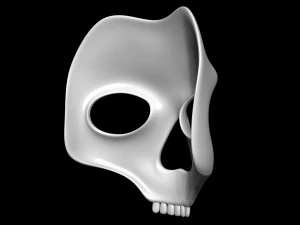 Skull Mask 3D Model