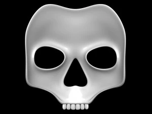 Skull Mask 3D Model