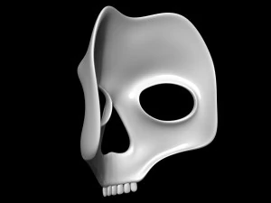 Skull Mask 3D Model