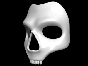 Skull Mask 3D Model