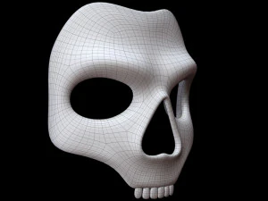 Skull Mask 3D Model