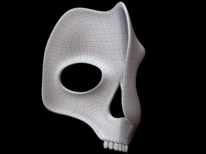 Skull Mask 3D Model