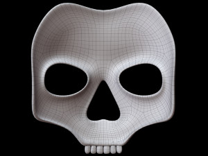 Skull Mask 3D Модель