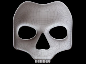 Skull Mask 3D Model