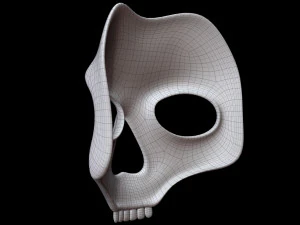 Skull Mask 3D Model