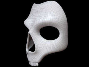 Skull Mask 3D Model