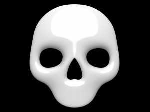 Skull Mask 3D 모델
