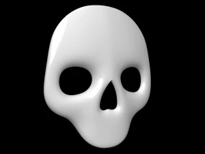 Skull Mask 3D Model