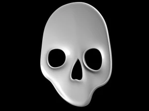 Skull Mask 3D Model