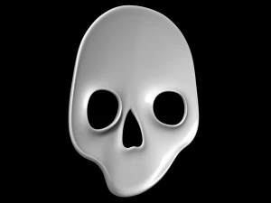 Skull Mask 3D Model