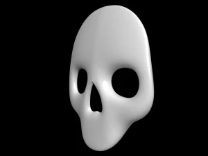 Skull Mask 3D Model