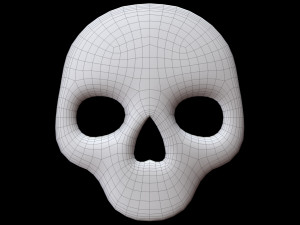 Skull Mask Modelo 3D