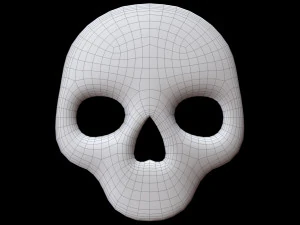 Skull Mask 3D Model