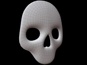 Skull Mask 3D Model