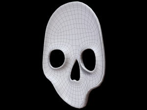 Skull Mask Modelo 3D