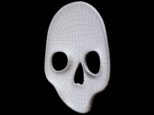 Skull Mask 3D Model