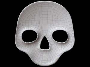 Skull Mask 3D Model