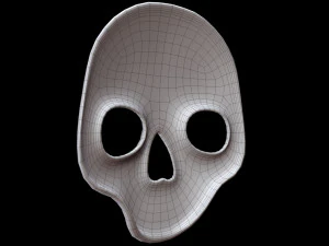 Skull Mask 3D Model