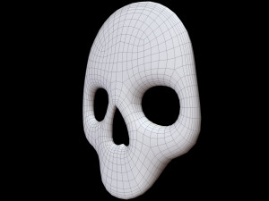 Skull Mask Modelo 3D