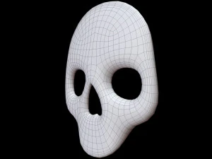 Skull Mask 3D Model