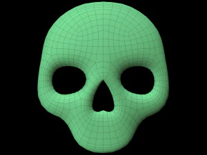 Skull Mask 3D Model