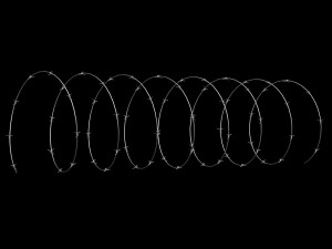 Barbed Wire 3D Model