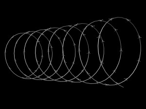 Barbed Wire 3D Model