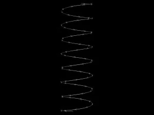Barbed Wire 3D Model