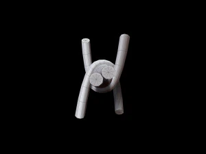 Barbed Wire 3D Model