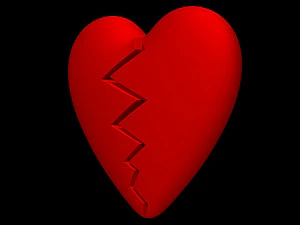 Сердце разбито 3D Модель