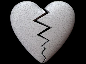 Сердце разбито 3D Модель