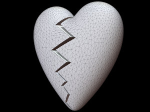 Heart Broken 3D Model