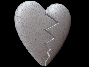 Heart Broken 3D Model