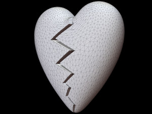 Heart Broken 3D Model