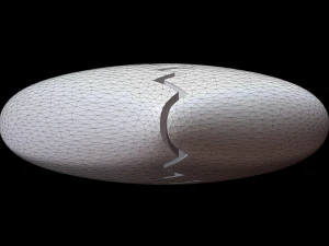 Сердце разбито 3D Модель