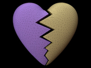 Heart Broken 3D Model