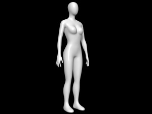 Mannequin Female 3D Model