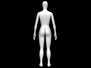 Mannequin Female 3D Model