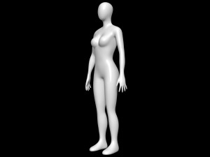 Mannequin Female 3D Model
