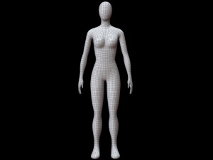 Mannequin Female 3D Model