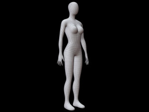 Mannequin Female 3D Model